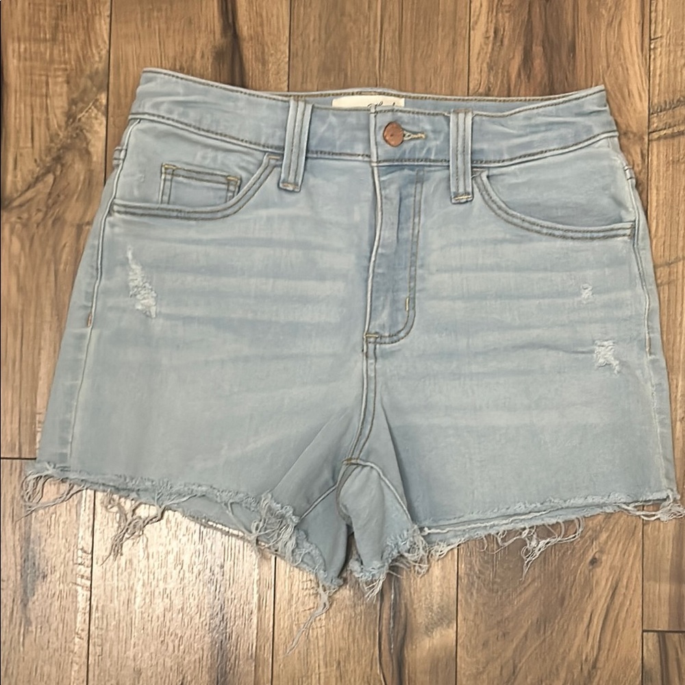Universal Thread Blue Distressed Jean Shorts
